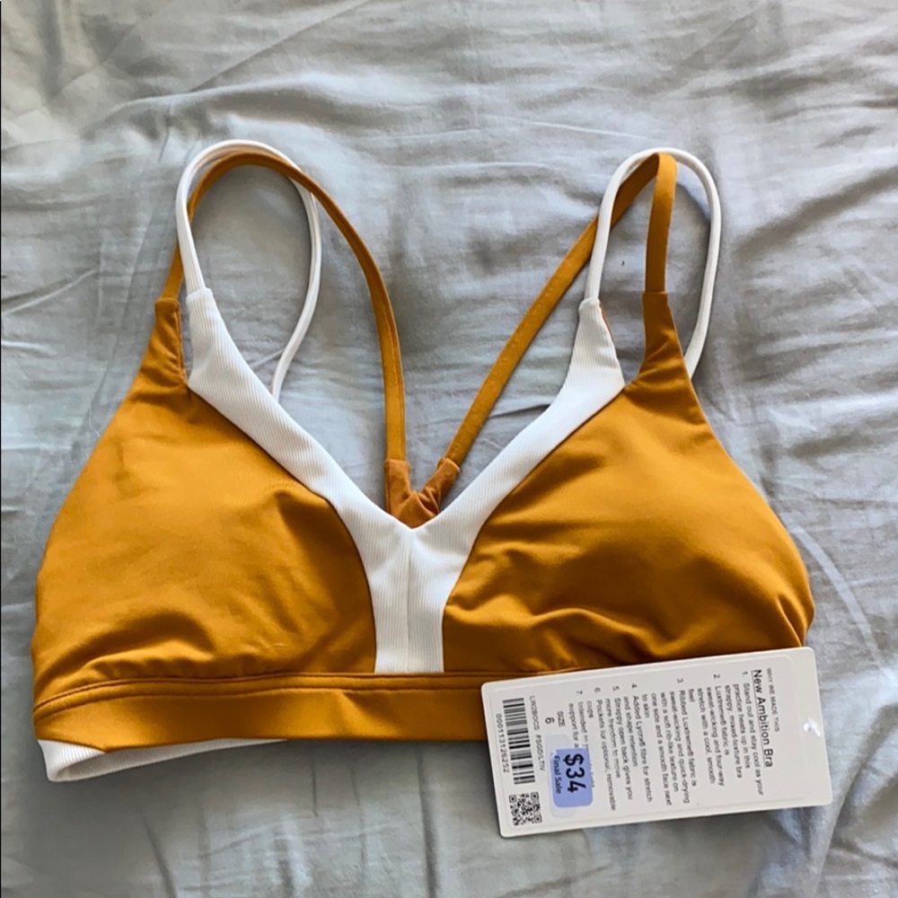 Lululemon sports bra size 6